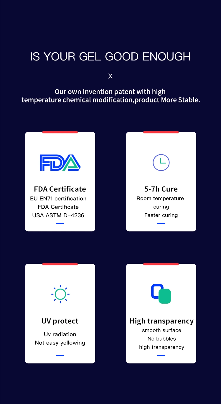 CNMI 2 Parts Clear Liquid Epoxy Resin for Deep Pouring River Table Resin AB Glue Pure Epoxy Clear Crystal